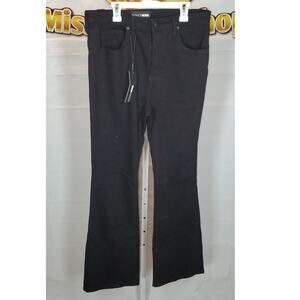 Fashion Nova Harper High Rise Stretch Bootcut Jeans Black Size 13